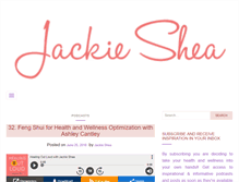 Tablet Screenshot of jackieshea.com